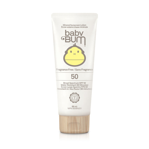 babyBUM Mineral SPF 50 Sunscreen Lotion-Fragrance Free