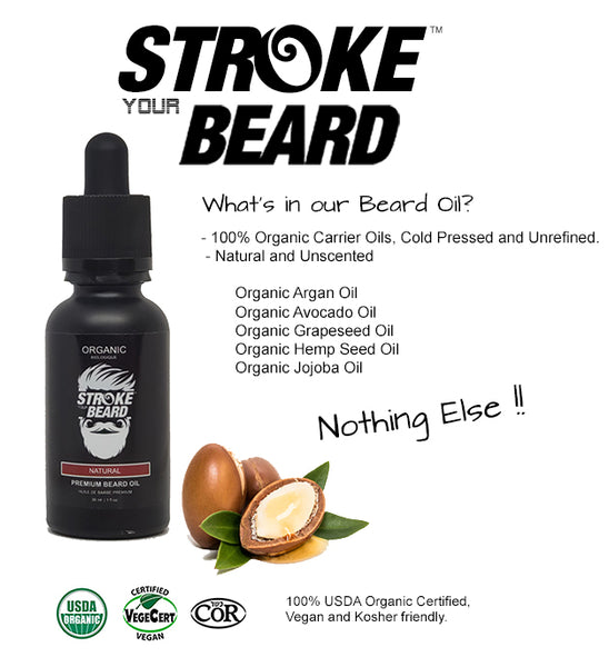 STROKE YOUR BEARD™ - Natural