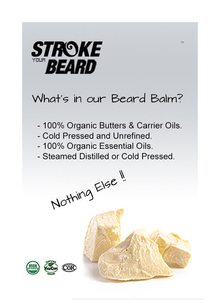 STROKE YOUR BEARD™ - Premium Organic Beard Balm (2 PACK) - SET #1