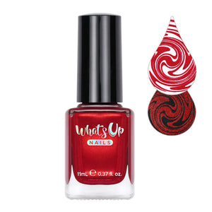 Whats Up Nails - Red All Over Stamping Polish